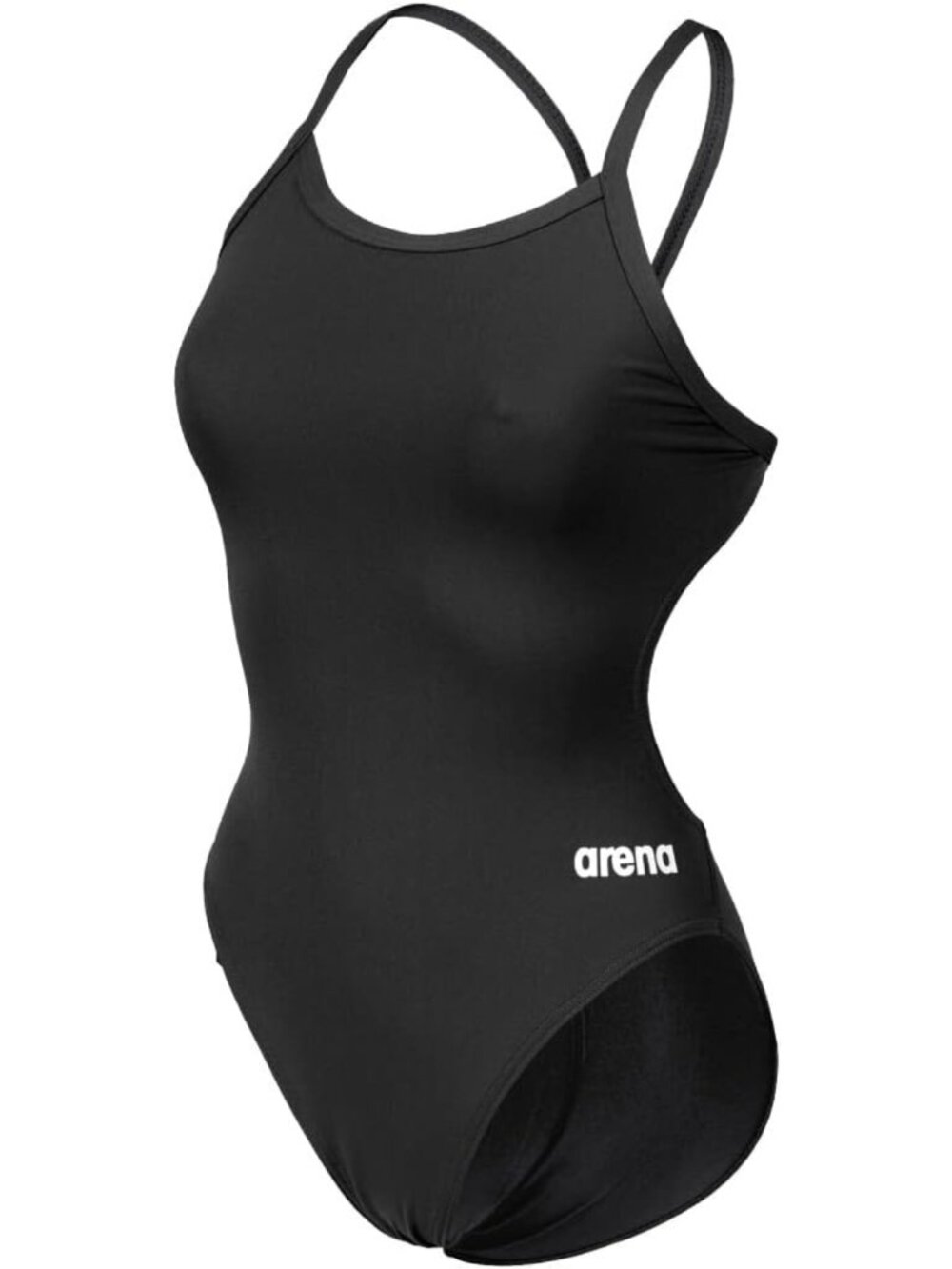 Solid Team Swimsuit for Women | MaxLife Open Back Athletic Swimwear